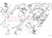 DUCATI Multistrada 1200 S Pikes Peak REAR FRAME COMP. » FRAME