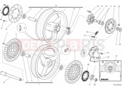 DUCATI 2013 Monster 659 ABS WHEELS » FRONT WHEEL