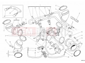 DUCATI 2013 Monster 696 ABS ANNIVERSARY THROTTLE BODY » INTAKE, CARBURETTOR