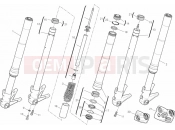 DUCATI Monster 796 ABS ANNIVERSARY FRONT FORK » FRONT SUSPENSION