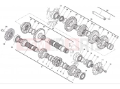 HUSQVARNA 2013 TXC 511 GEAR BOX