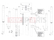 HUSQVARNA 2013 TXC 511 FRONT FORK ASSEMBLY