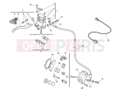 HUSQVARNA 2013 TE 449-511 FRONT BRAKE SYSTEM