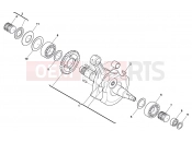CRANK SHAFT - Husqvarna SMR 511 2012
