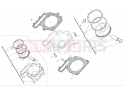 CYLINDER - PISTON - Husqvarna SMR 511 2012