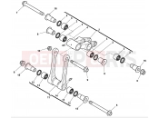 LINKAGE SUSPENSION - Husqvarna SMR 511 2012