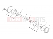 HUSQVARNA 2012 TXC 449-511 OIL PUMP