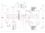 HUSQVARNA 2012 TXC 449-511 FRONT FORK