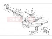 HUSQVARNA 2012 TXC 449-511 REAR SWING ARM