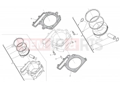 CYLINDER - PISTON - Husqvarna TC 449 2012