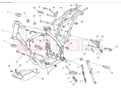 FRAME - FOOTRESTS - Husqvarna SMS-WRE 125 2012