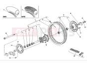 REAR WHEEL - Husqvarna SMS-WRE 125 2012