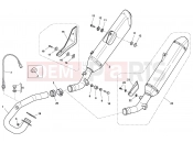 HUSQVARNA 2011 TE 449-511 EXHAUST SYSTEM