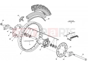 HUSQVARNA 2011 TE 449-511 REAR WHEEL