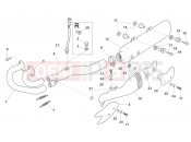 EXHAUST SYSTEM - Husqvarna SM-TE 610 2009