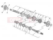 GEAR BOX - Husqvarna WR 250 2007