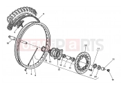 FRONT WHEEL - Husqvarna WR 250 2007
