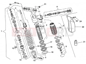 REAR SUSPENSION - Husqvarna WR 250 2007