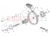 REAR WHEEL - Husqvarna WR 250 2007