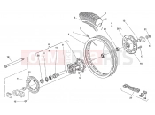 REAR WHEEL - Husqvarna SMS-WRE 125 2007