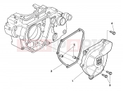 HUSQVARNA 2004 TE 510 CENTENNIAL GENERATOR COVER