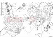 DUCATI Diavel HALF-CRANKCASES PAIR » ENGINE CASE