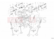 DUCATI Diavel VERTICAL CYLINDER HEAD » VALVE DRIVE