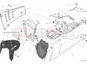 DUCATI Diavel AMG FRONT MUDGUARD » PLASTICS