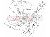 DUCATI Diavel AMG HORIZONTAL CYLINDER HEAD » VALVE DRIVE