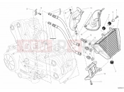 DUCATI Diavel BRA OIL COOLER » LUBRICATION SYSTEM