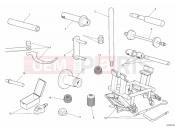 DUCATI 2013 Streetfighter 1098 S WORKSHOP SERVICE TOOLS, FRAME » FRAME