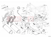 DUCATI 2013 Streetfighter 1098 S EXHAUST SYSTEM » EXHAUST SYSTEM