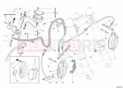 DUCATI 2013 Streetfighter 1098 S FRONT BRAKE SYSTEM » BRAKING SYSTEM