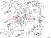 DUCATI 2012 Superbike 1199 Panigale HORIZONTAL CYLINDER HEAD » VALVE DRIVE