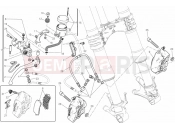 DUCATI 2012 Superbike 1199 Panigale S ABS FRONT BRAKE SYSTEM » BRAKING SYSTEM