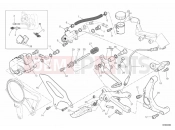 DUCATI 2012 Superbike 1199 Panigale S ABS REAR BRAKE SYSTEM » BRAKING SYSTEM