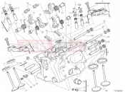 DUCATI 2012 Superbike 1199 Panigale S ABS VERTICAL CYLINDER HEAD » VALVE DRIVE