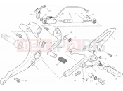 DUCATI 2012 Superbike 1199 Panigale S ABS FOOTRESTS, LEFT » UNCLASSIFIED
