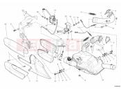 DUCATI 2012 Multistrada 1200 S Sport EXHAUST SYSTEM » EXHAUST SYSTEM