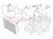 DUCATI 2012 Multistrada 1200 S Sport COOLING CIRCUIT » UNCLASSIFIED