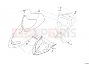 DUCATI 2012 Hypermotard 796 COWLING » PLASTICS