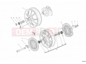 DUCATI 2012 Hypermotard 796 WHEELS » FRONT WHEEL