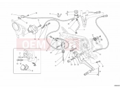 DUCATI 2012 Hypermotard 796 REAR BRAKE SYSTEM » BRAKING SYSTEM