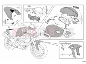 DUCATI 2012 Monster 796 ABS MONSTER ART FAIRING » PLASTICS