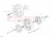 DUCATI 2012 Superbike 848 WHEELS » FRONT WHEEL