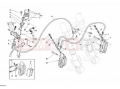 DUCATI 2012 Superbike 848 FRONT BRAKE SYSTEM » BRAKING SYSTEM
