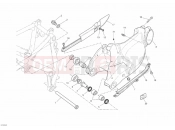 DUCATI 2012 Superbike 848 EVO SWING ARM » SWING ARM