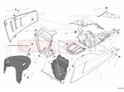 DUCATI 2012 Diavel FRONT MUDGUARD » PLASTICS