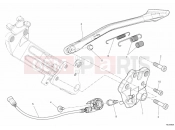 DUCATI 2012 Diavel Carbon BRA SIDE STAND » ACCESSORIES