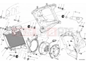 DUCATI 2012 Diavel Carbon BRA RADIATOR, WATER,RH » COOLING SYSTEM